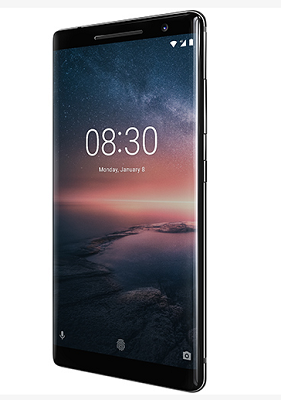 Nokia 8 Sirocco bezvadu uzlāde