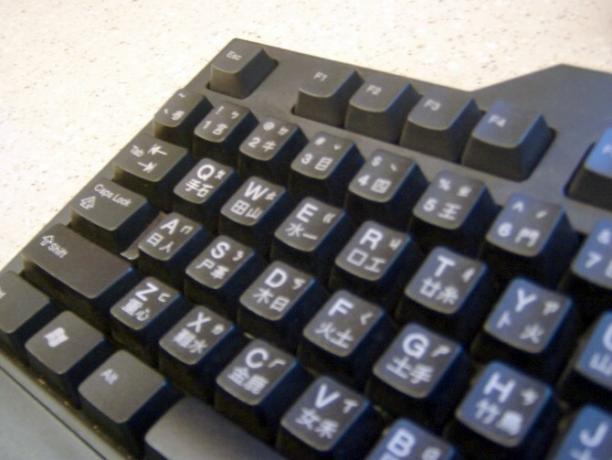 linux ķīniešu tastatūra