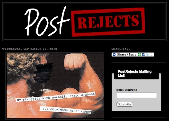 6 citas vietnes, kas jāievēro, ja jums patīk PostSecret PostRejects