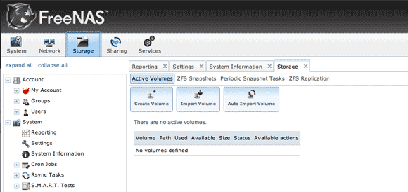 Freenas serveris