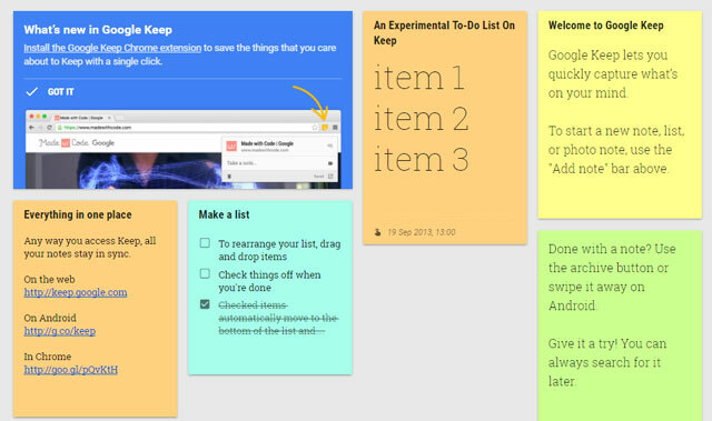 Google Keep