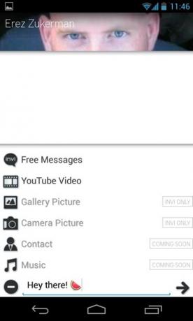 Noguris no garlaicīgajām tērzēšanas lietotnēm? Invi ir skaista un funkcijām bagāta lietotne, kas jums jāizmēģina [Android 2.3+] invi 4