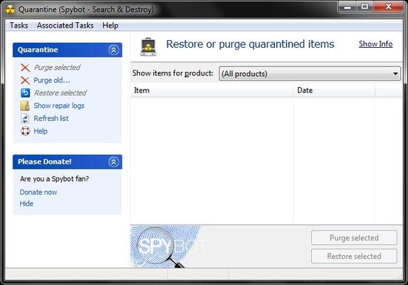 Spybot - meklēšana un iznīcināšana: vienkāršs, tomēr efektīvs ceļš datora tīrīšanai no ļaundabīgo programmu karantīnas