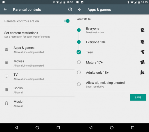 Pilnīga vecāku kontroles rokasgrāmata Android vecāku kontrole Google Play