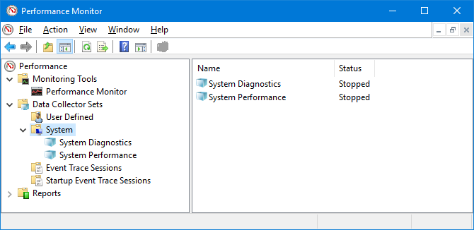 Windows 10 veiktspējas monitors