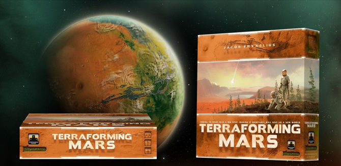 terraformējoša marsa galda spēle