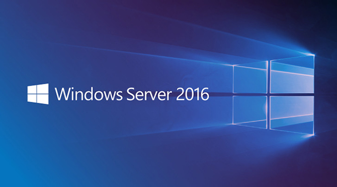 Windows Server 2016 fona attēls