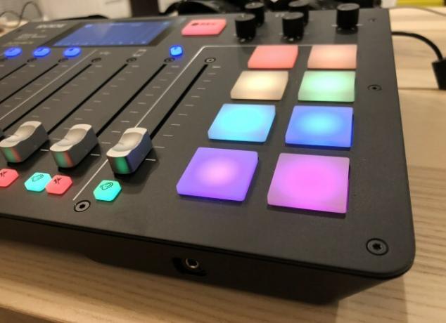 Rodecaster Pro skaņas pogas