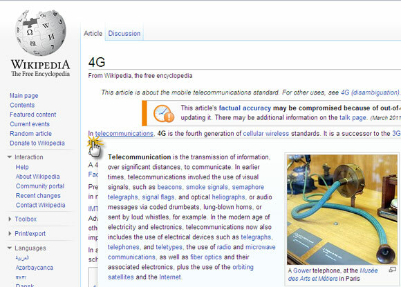 wikipedia paplašinājums hroms