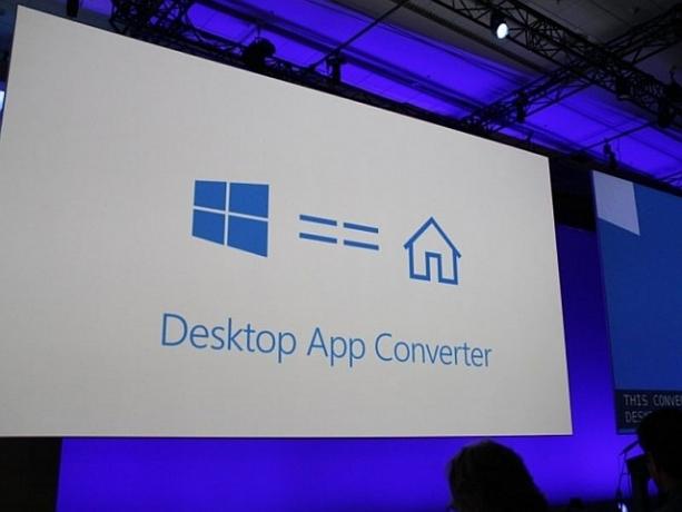 Microsoft Build 2016 darbvirsmas lietotņu pārveidotājs