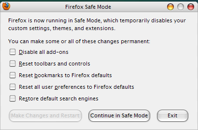 Mozilla Firefox ielādes problēmas