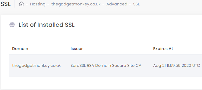 Instalējiet SSL sertifikātu uz servera