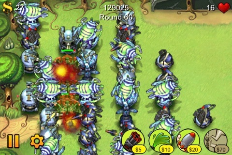 Labākās iPhone Tower Defense spēles 2009 + Giveaway fieldrunners3