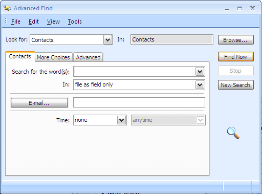 6 veidi, kā meklēt e-pastus programmā Outlook 2007 tūlītējā meklēšana8