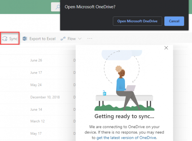 Microsoft SharePoint Sync uz OneDrive