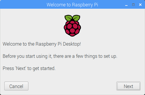 Raspbian jaunā iesākuma funkcija