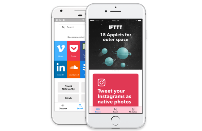 IFTTT mobilā lietotne