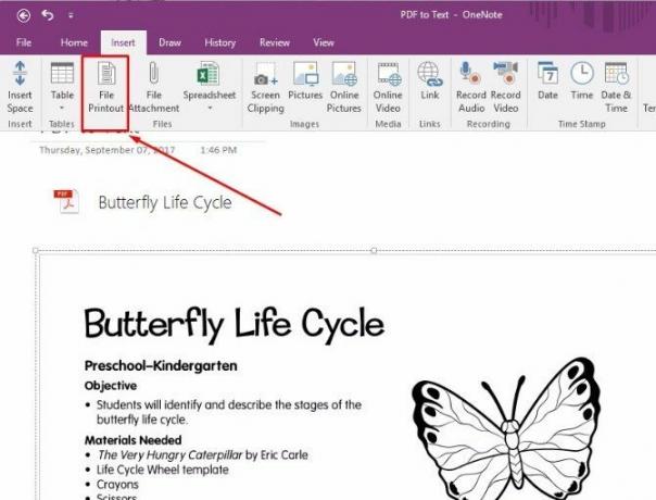 onenote optiskā rakstzīmju atpazīšana