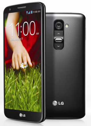 LG g2 viedtālrunis