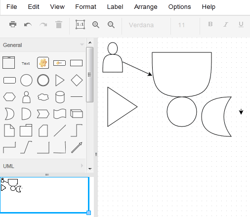 izveidot dažādas diagrammas