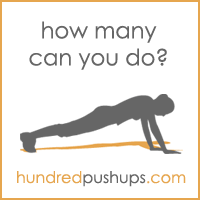 OneHundredPushups - geeky Pushup treniņu programma, lai iegūtu formu simts200x200