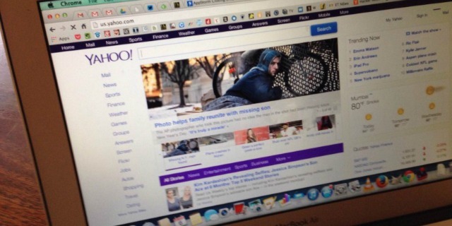 Yahoo ļaunprogrammatūras draudi