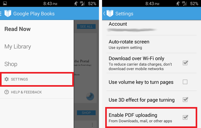 Play-grāmatas-iestatījumi-PDF-augšupielāde