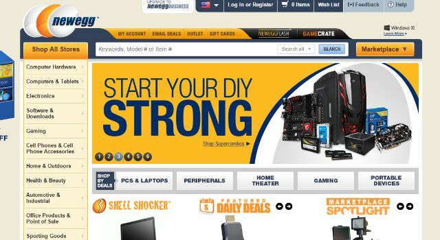 Newegg vietne