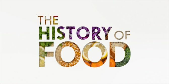 Pārtikas vēstures titulkarte