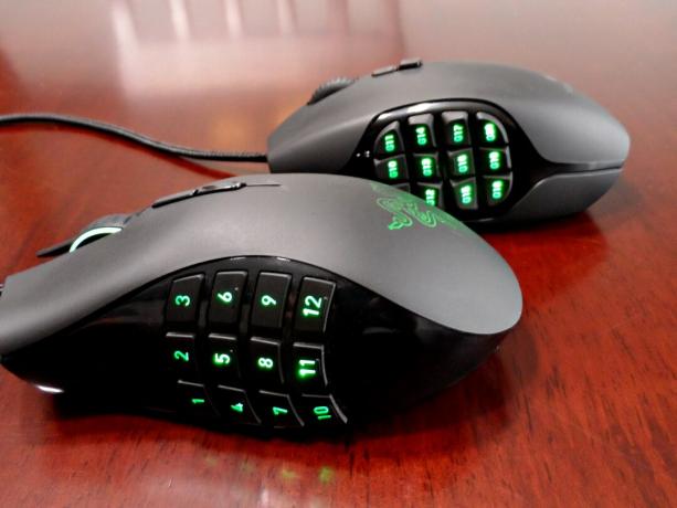 razer naga logitech g600 peles apskats