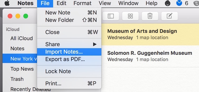 Import-evernote