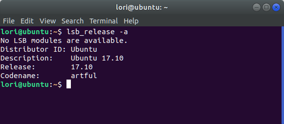 Pārbaudiet savu Ubuntu versiju