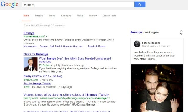 Google meklēšana pievieno atbalstu hashtagiem - bet tikai no Google Plus google hashtags1