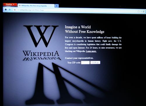 wikipedia vēsture