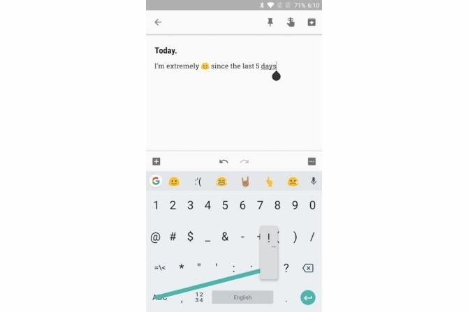 gboard padomiem ierakstiet ātrāk