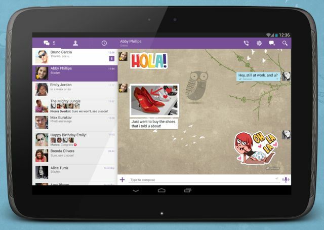 Viber-4-Android-planšetdatori-tērzēšanas uzlīmes