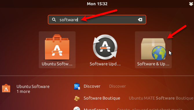 Atklāta programmatūra un atjauninājumi Ubuntu 17.10