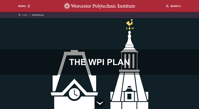 10 visaugstāk novērtētās datorprogrammēšanas koledžas ASV datoru koledžas Worcester politehnikumā