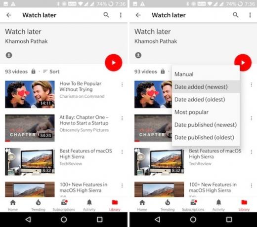 YouTube Android 3 padomi un ieteikumi