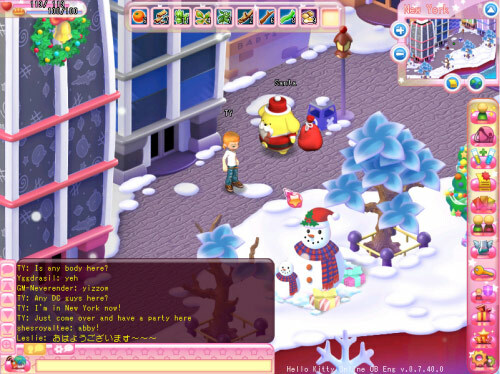 Hello Kitty Online - mmo spēles meitenēm