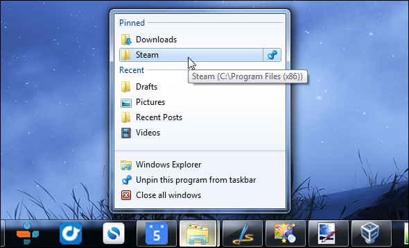 Windows-Explorer-Pārlēkt-saraksts-piespraušana