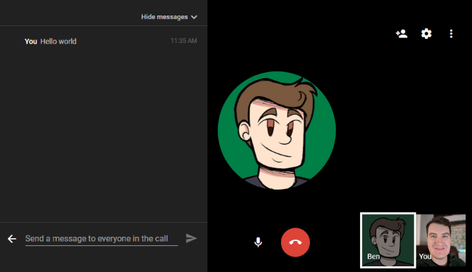 kā lietot google Hangouts - videozvans