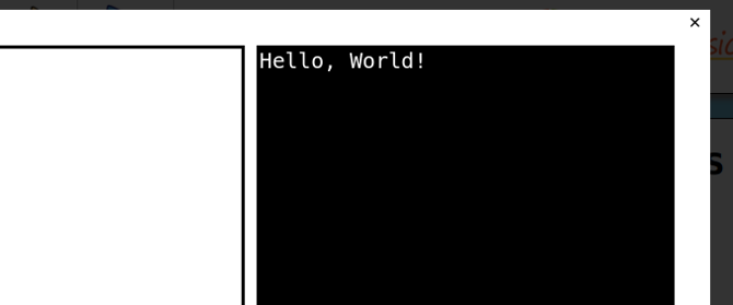 Hello World Script pamata izvade