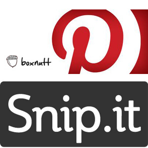 Pinterest, Snip, Boxnutt: vai stils un mērķis izmaina? Grāmatzīmju vietnes