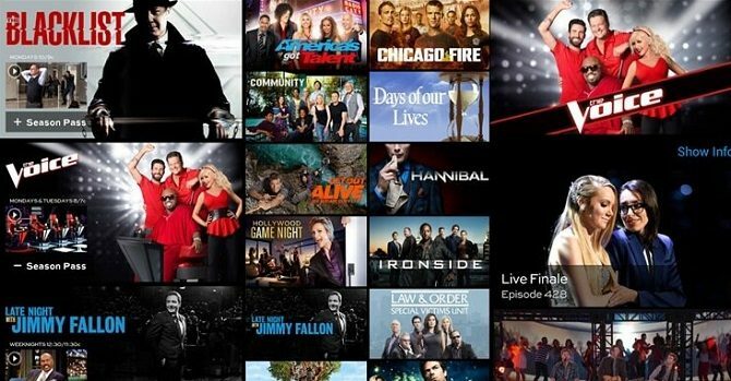 NBC Android TV lietotne