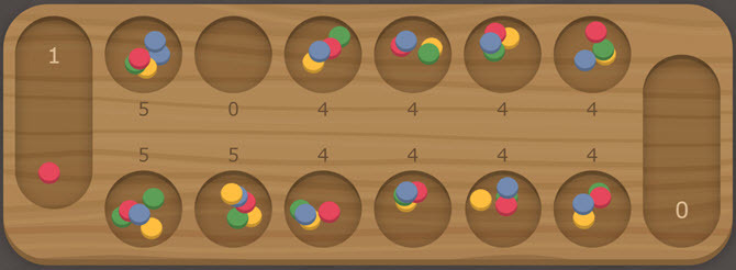 Mancala bezsaistes pārlūks Chrome