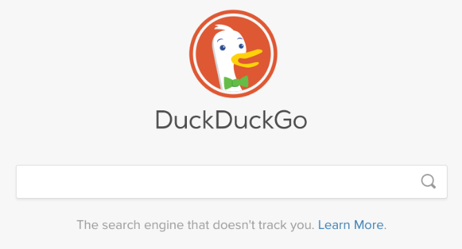 google alternatīvas - DuckDuckGo