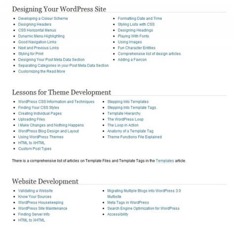 Iemācieties kodēt: 10 bezmaksas un fantastiski tiešsaistes resursi, lai uzlabotu savas prasmes WordPress Codex saraksts