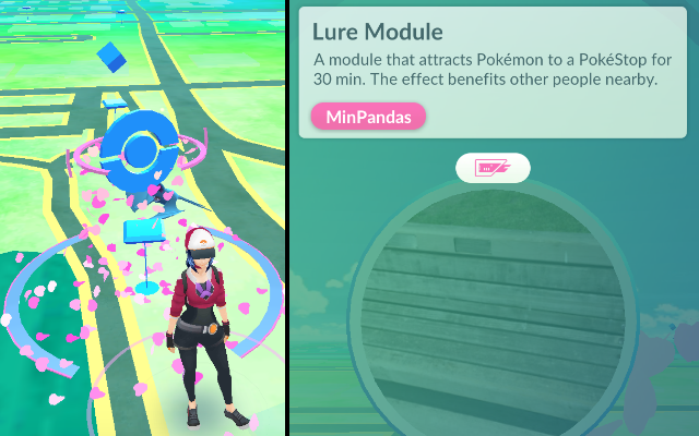 Pokemon lure modulis