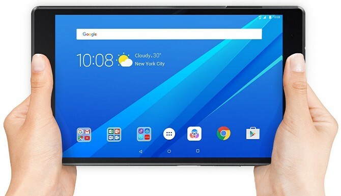 Lenovo Tab 4 LTE 8 collu ir labākais lēts planšetdators ar 4G datiem 